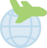 ilustración de vector de vuelo de inmigración en un fondo. símbolos de calidad premium. iconos vectoriales para concepto y diseño gráfico.