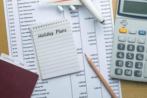 Planning Holiday Plans photo