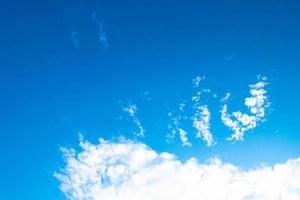 cloud and blue sky background. photo