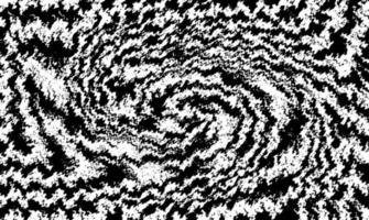 abstract black and white pattern like psychedelic vector