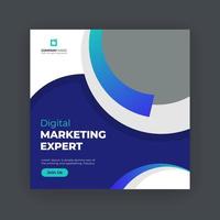 Business and marketing social media banner vector