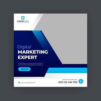 Business and marketing social media banner vector