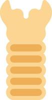 larynx vector illustration on a background.Premium quality symbols. vector icons for concept and graphic design.