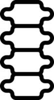 backkbone vector illustration on a background.Premium quality symbols. vector icons for concept and graphic design.
