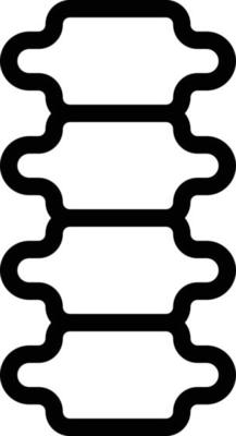 backkbone vector illustration on a background.Premium quality symbols. vector icons for concept and graphic design.
