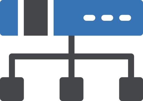 server network vector illustration on a background.Premium quality symbols. vector icons for concept and graphic design.