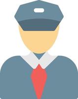 officer vector illustration on a background.Premium quality symbols.vector icons for concept and graphic design.