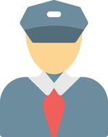 officer vector illustration on a background.Premium quality symbols.vector icons for concept and graphic design.