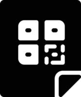 qr code vector illustration on a background.Premium quality symbols. vector icons for concept and graphic design.