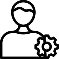 user setting vector illustration on a background.Premium quality symbols. vector icons for concept and graphic design.