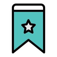star tag vector illustration on a background.Premium quality symbols. vector icons for concept and graphic design.