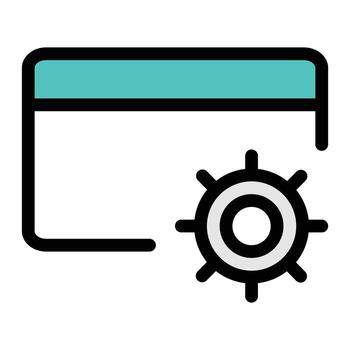 setting vector illustration on a background.Premium quality symbols. vector icons for concept and graphic design.