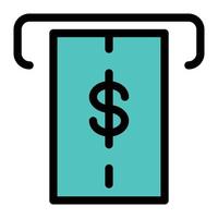 withdraw vector illustration on a background.Premium quality symbols. vector icons for concept and graphic design.