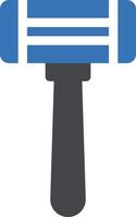 razor vector illustration on a background.Premium quality symbols. vector icons for concept and graphic design.