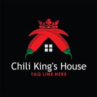 king chili house cooking vector