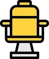 barber chair vector illustration on a background.Premium quality symbols. vector icons for concept and graphic design.