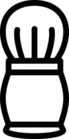 brush vector illustration on a background.Premium quality symbols. vector icons for concept and graphic design.