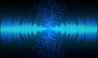 cyber circuit future technology concept background vector
