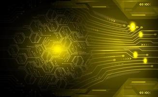 cyber circuit future technology concept background vector