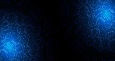 cyber circuit future technology concept background vector