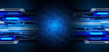 cyber circuit future technology concept background vector