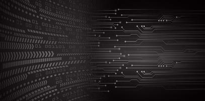 cyber circuit future technology concept background vector