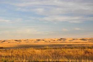 Pink and Blue Prairie Skies photo