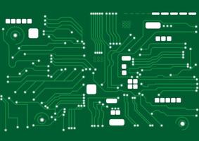Technology line circuit mainboard computer with binary numeral system background vector illustration