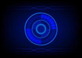 digital abstract background circle style glow hitech technology network futuristic vector illustration