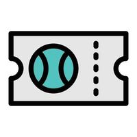 ticket vector illustration on a background.Premium quality symbols. vector icons for concept and graphic design.