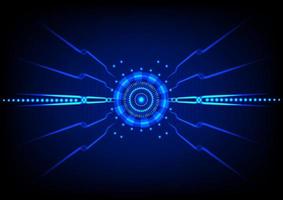 graphics design illustration digital circuit diagram technology for background wallpaper vector illustration