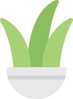 Ilustración de vector de planta de aloe vera en un fondo. Símbolos de calidad premium. iconos vectoriales para concepto y diseño gráfico.