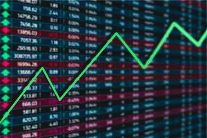 market volatility graph photo