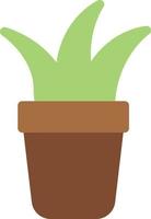 Ilustración de vector de planta de aloe vera en un fondo. Símbolos de calidad premium. iconos vectoriales para concepto y diseño gráfico.