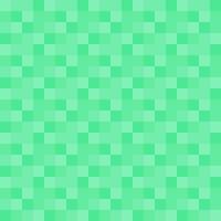 Seamless pattern green color mosaic small pixels square shape ab vector