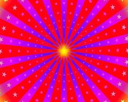 Star sunburst fractal lighting rainbow ray shiny explosion celebrate atstract background vector illustration