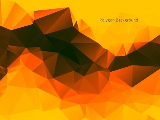 Decorative geometric triangle polygon abstract background