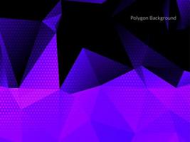 Abstract colorful triangular geometric crystal background vector