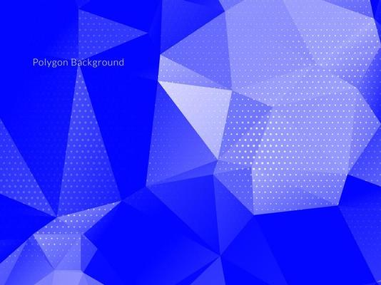 Abstract polygonal triangles colorful background