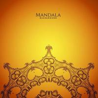 Beautiful mandala design decorative luxury background vector