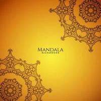 Beautiful mandala design modern  decorative luxury background vector