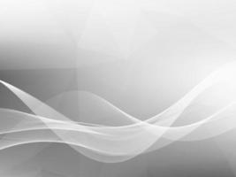 grey and white wave background vector