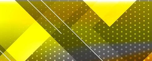 Fondo de banner de diseño de patrón moderno dinámico geométrico brillante abstracto vector