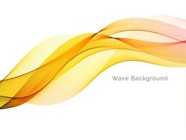 colorful dynamic wave style background design vector