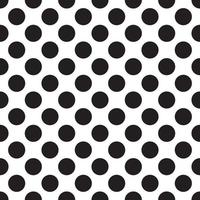 Halftone background.Big polka dot seamless pattern wallpaper.Black and white seamless.Texture for wrapping paper or decoration.Classic fabric or surface.Vector illustation. vector