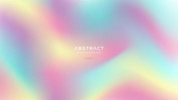 Modern abstract pastel gradient background vector