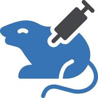 injection rat vector illustration on a background.Premium quality symbols. vector icons for concept and graphic design.