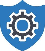 setting shield vector illustration on a background.Premium quality symbols. vector icons for concept and graphic design.