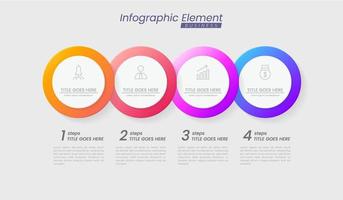 Vector Infographic design template with options or steps. Can be used for process diagram, presentations, workflow layout, banner, flow chart, info graph.