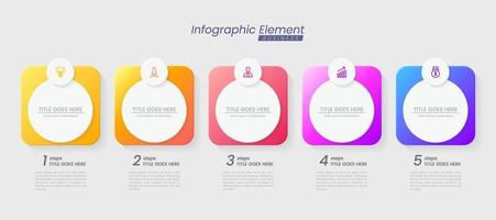 Vector Infographic design template with options or steps. Can be used for process diagram, presentations, workflow layout, banner, flow chart, info graph.